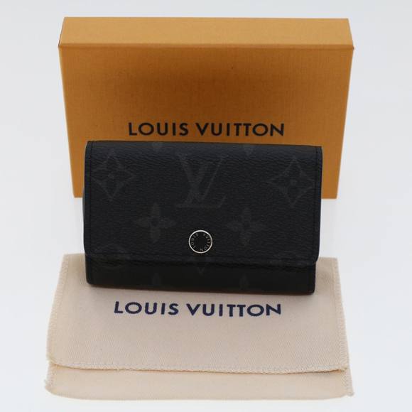 LOUIS VUITTON Monogram Eclipse Multicles6 Key Case M82603 LV Auth 45696A - Picture 12 of 16